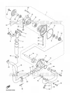 POMPE A EAU / DURITES pour Yamaha FZ1 ABS 2008
