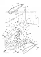 COUVERCLE LATERAL pour Yamaha FZ1 ABS 2008