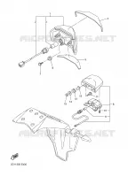 FEU ARRIERE pour Yamaha FZ1 ABS 2008