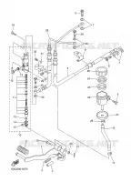 MAITRE CYLINDRE DE FREIN ARRIERE pour Yamaha FZ1 ABS 2008