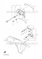 FEU ARRIERE pour Yamaha FZ1 ABS 2008