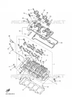 CULASSE pour Yamaha FZ1 ABS 2008