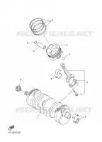VILEBREQUIN / PISTON pour Yamaha FZ1 ABS 2008