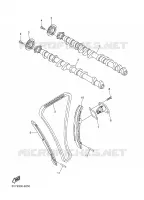 ARBRE A CAMES / CHAINE DE DISTRIBUTION pour Yamaha FZ1 ABS 2008