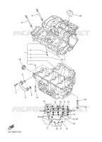 CARTER MOTEUR pour Yamaha FZ1 ABS 2008