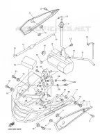 COUVERCLE LATERAL pour Yamaha FZ1 ABS 2008