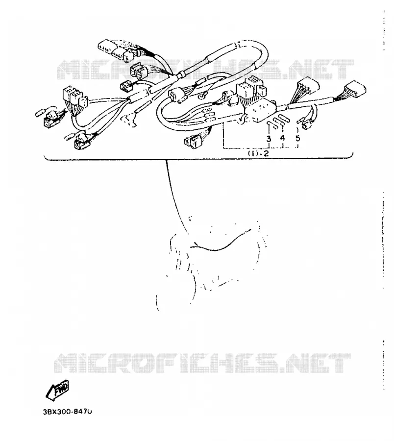 ALTERNATIVE ELECTRIQUE 1 Yamaha MOTO 600 1988 FZ  FZ600