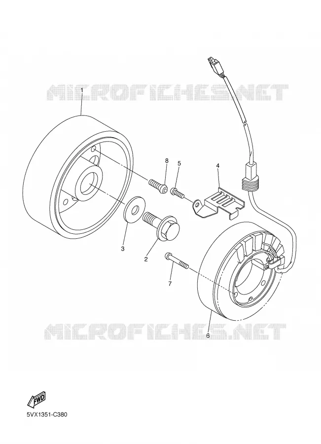 ALLUMAGE Yamaha MOTO 600 2006 FZ6  FZ6-N