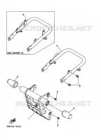 PARE CHOCS pour Yamaha WARRIOR 1997