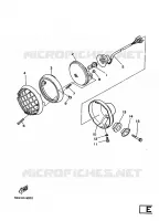 PHARE  pour Yamaha WARRIOR 1997