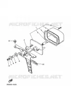 FEU ARRIERE 2 pour Yamaha WARRIOR 1996
