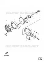PHARE  pour Yamaha WARRIOR 1996