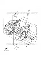 CARTER MOTEUR pour Yamaha WARRIOR 1996