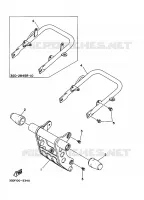 PARE CHOCS pour Yamaha WARRIOR 1996