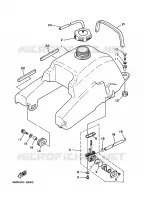 RESERVOIR A ESSENCE pour Yamaha WARRIOR 1996