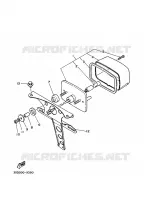 FEU ARRIERE 2 pour Yamaha BANSHEE 1996