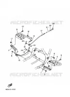 SUPPORT / REPOSE PIEDS pour Yamaha TIMBERWOLF 1995