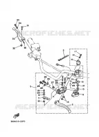 COMMODO / LEVIER pour Yamaha BANSHEE 1993