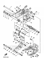 BRAS ARRIERE pour Yamaha BANSHEE 1991