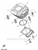 CYLINDRE pour Yamaha Autres modeles 1990