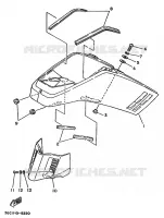 COUVERCLE LATERAL pour Yamaha YFM 1989