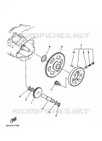 EMBRAYAGE DE DEMARREUR pour Yamaha YFM 1989