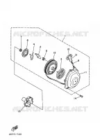 PIÈCES OPTIONNELLES   MOTEUR pour Yamaha YFM 1989