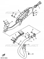 ECHAPPEMENT pour Yamaha WARRIOR 1989
