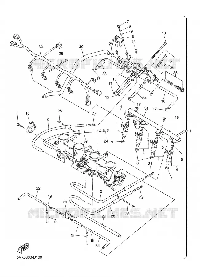 ADMISSION 2 Yamaha MOTO 600 2006 FZ6  FZ6-NSV