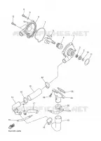 POMPE A EAU / DURITES pour Yamaha FAZER 78CH 2007