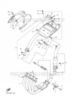 ECHAPPEMENT pour Yamaha FAZER 78CH 2007