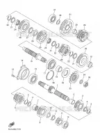 TRANSMISSION pour Yamaha FAZER 78CH 2007