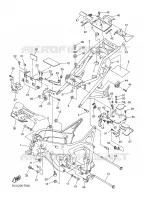 CADRE pour Yamaha FAZER 78CH 2007