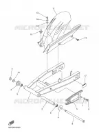 BRAS ARRIERE pour Yamaha FAZER 78CH 2007