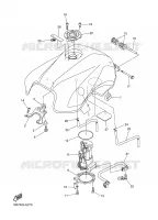 RESERVOIR A ESSENCE pour Yamaha FAZER 78CH 2007