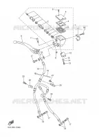 MAITRE CYLINDRE AVANT pour Yamaha FAZER 78CH 2007