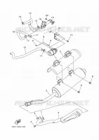 ECHAPPEMENT pour Yamaha GRIZZLY 2012