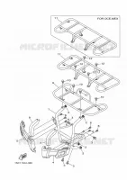 PARE CHOCS pour Yamaha GRIZZLY 2013