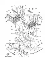 SUPPORT / REPOSE PIEDS pour Yamaha WOLVERINE 2WD 2006