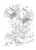 SUPPORT / REPOSE PIEDS pour Yamaha WOLVERINE 2WD 2007