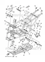 CADRE pour Yamaha WOLVERINE 2WD 2007