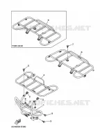 PARE CHOCS pour Yamaha BRUIN 2005