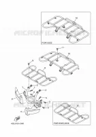 PARE CHOCS pour Yamaha GRIZZLY 2011