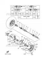 ROUE AVANT pour Yamaha GRIZZLY 2011