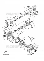 DIFFERENTIEL AVANT pour Yamaha WOLVERINE 1999