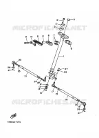 DIRECTION pour Yamaha WOLVERINE 1999