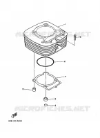 CYLINDRE pour Yamaha WOLVERINE 2001