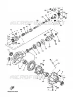DIFFERENTIEL AVANT pour Yamaha WOLVERINE 2001
