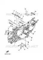 CADRE pour Yamaha WARRIOR 2000