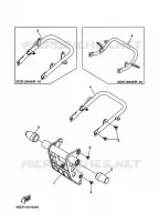 PARE CHOCS pour Yamaha WARRIOR 2000